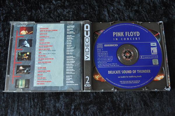 Grote foto pink floyd in concert delicate sound of thunder cdi video cd spelcomputers games overige games