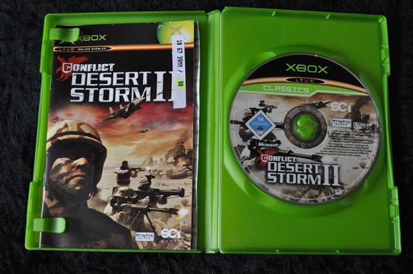 Grote foto conflict desert storm ii xbox classics spelcomputers games overige xbox games
