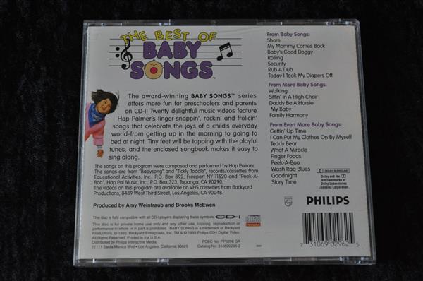 Grote foto the best of baby songs cdi video cd spelcomputers games overige games