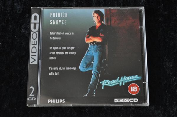 Grote foto road house patrick swayze philips video cd cdi spelcomputers games overige games