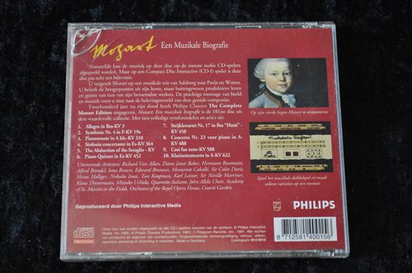 Grote foto mozart een muzikale biografie philips cdi spelcomputers games overige games