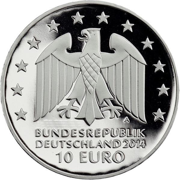 Grote foto duitsland 10 euro 2014 johann gottfried schadow verzamelen munten overige