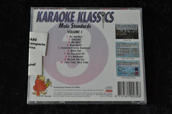 Grote foto karaoke klassics male standards vol.1 cdi video cd sealed spelcomputers games overige games