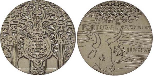 Grote foto portugal 2 5 euro 2014 jugos verzamelen munten overige
