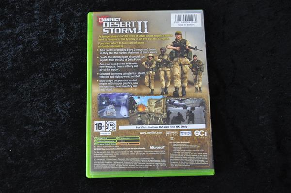 Grote foto conflict desert storm ii xbox spelcomputers games overige xbox games