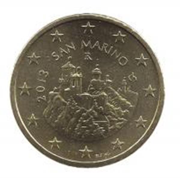 Grote foto san marino 50 cent 2013 verzamelen munten overige