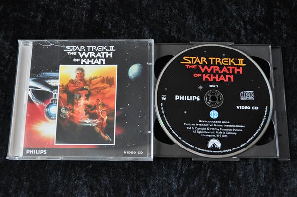 Grote foto star trek ii the wrath of khan cdi video cd spelcomputers games overige games