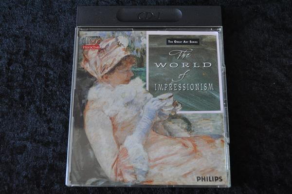 Grote foto the world of impressionism philips cd i spelcomputers games overige games