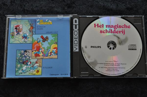 Grote foto de smurfen het magische schilderij video cd philips cd i spelcomputers games overige games