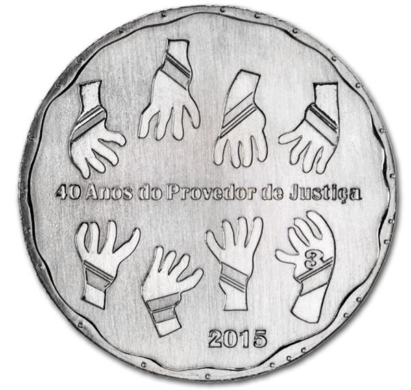 Grote foto portugal 2 5 euro 2015 40 jaar ombudsman verzamelen munten overige