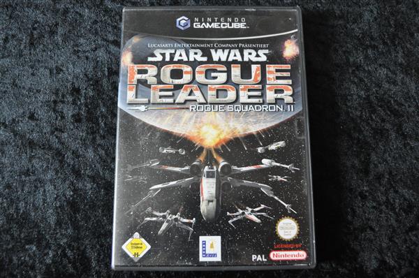 Grote foto star wars rogue leader rogue squadron ii nintendo gamecube ngc pal spelcomputers games overige nintendo games