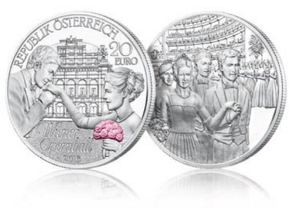 Grote foto oostenrijk 20 euro 2016 weens operabal verzamelen munten overige