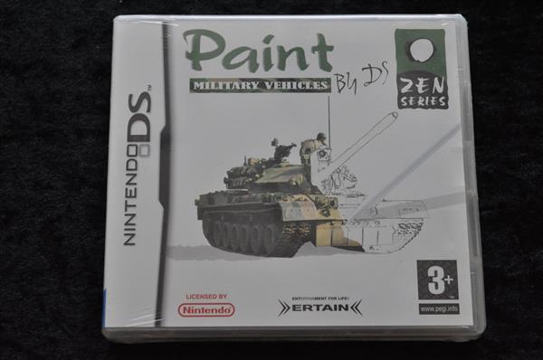 Grote foto paint by ds military vehicles nintendo ds new sealed italian spelcomputers games overige games