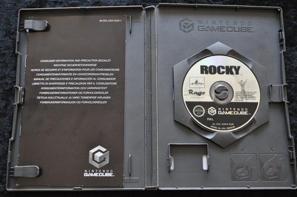 Grote foto rocky nintendo gamecube geen manual spelcomputers games overige nintendo games