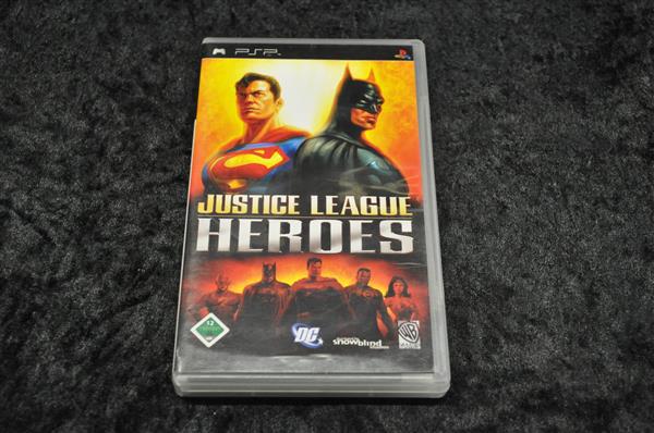 Grote foto psp game justice leaque heroes spelcomputers games overige games