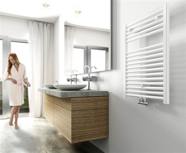 Grote foto elara sierradiator wit 766x600 midden onder aansluiting doe het zelf en verbouw sanitair