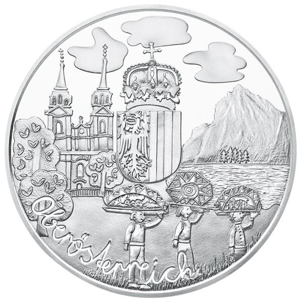 Grote foto oostenrijk 10 euro 2016 opper oostenrijk zilver verzamelen munten overige