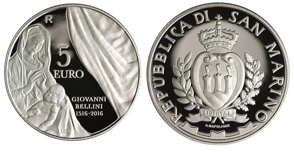 Grote foto san marino 5 en 10 euro 2016 verzamelen munten overige
