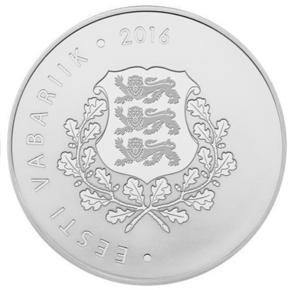 Grote foto estland 10 euro 2016 olympische spelen verzamelen munten overige
