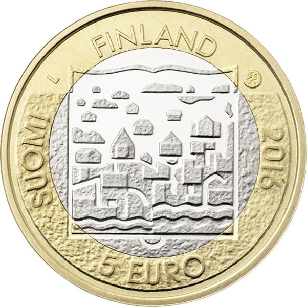 Grote foto finland 5 euro 2016 svinhufvud verzamelen munten overige