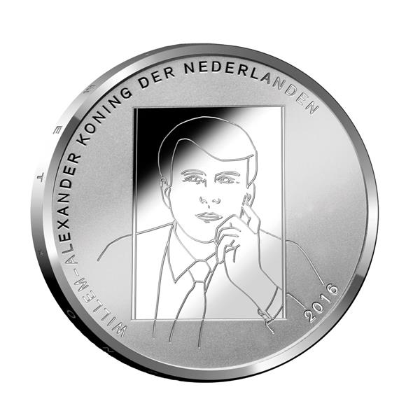 Grote foto nederland 5 euro 2016 jeroen bosch bu in coincard verzamelen munten overige