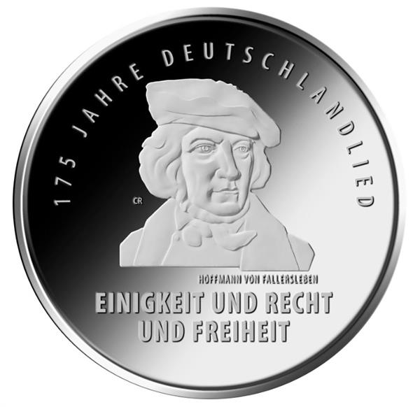 Grote foto duitsland 20 euro 2016 175 jaar duitslandlied verzamelen munten overige