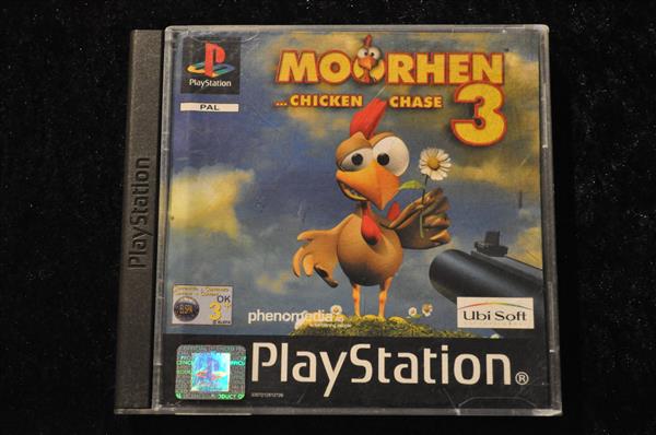 Grote foto moorhen 3 chicken chase playstation 1 ps1 spelcomputers games overige playstation games