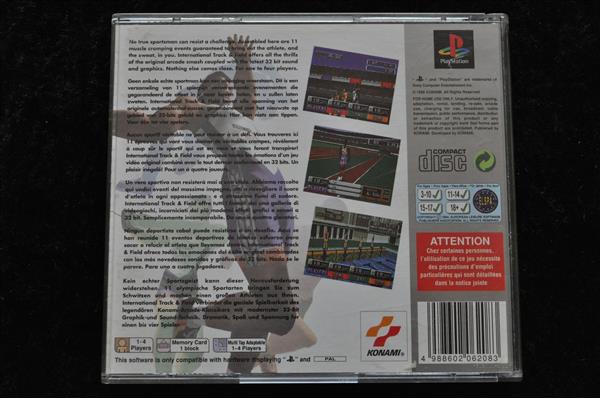 Grote foto international track and field platinum playstation 1 ps1 spelcomputers games overige playstation games