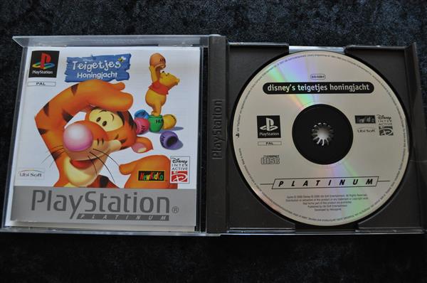 Grote foto disney teigetjes honingjacht playstation 1 ps1 platinum spelcomputers games overige playstation games