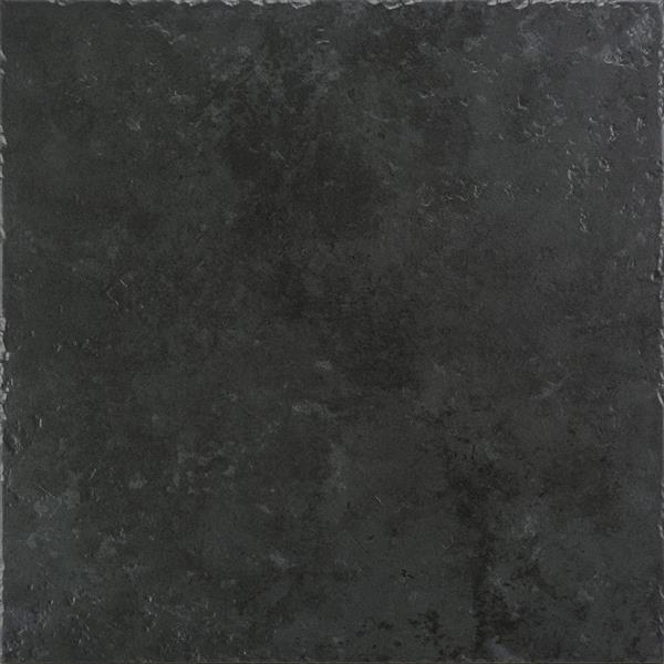 Grote foto zwarte getrommelde kloosterlook vloertegels 50 x 50 cm 1 25m doe het zelf en verbouw tegels