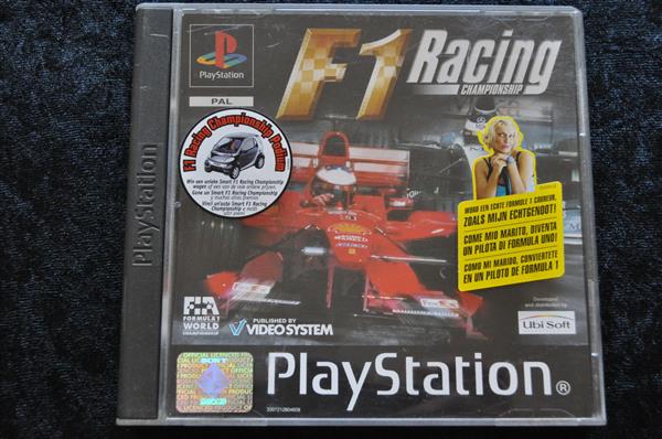 Grote foto f1 racing championship playstation 1 ps1 geen manual spelcomputers games overige playstation games