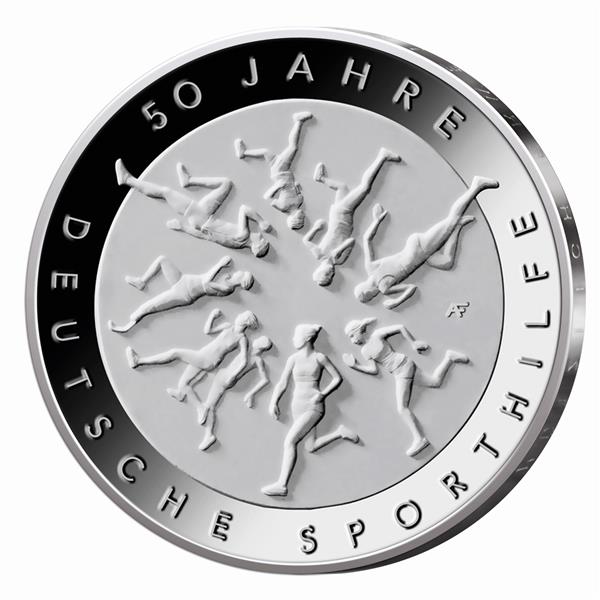 Grote foto duitsland 20 euro 2017 50 jaar duitse sporthulp verzamelen munten overige