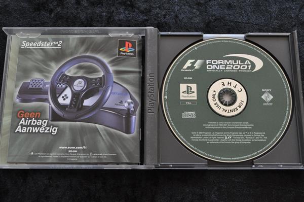 Grote foto formula one 2001 playstation 1 ps1 rental new dutch rare spelcomputers games overige playstation games