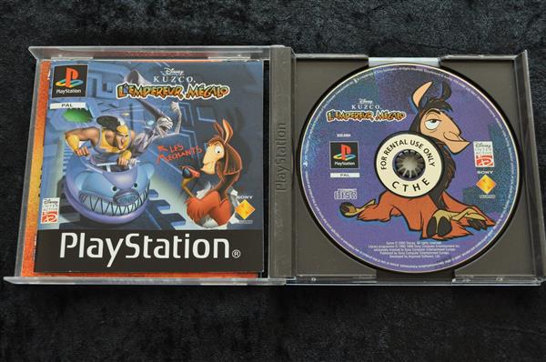 Grote foto disney kuzco l empereur megalo playstation 1 ps1 rental new rare spelcomputers games overige playstation games