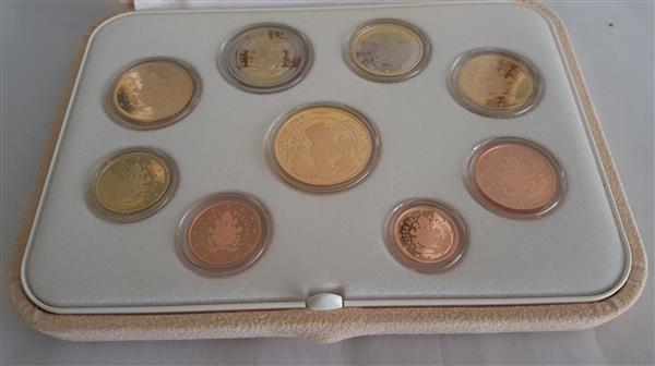 Grote foto vaticaan proofset 2017 50 euro goud verzamelen munten overige