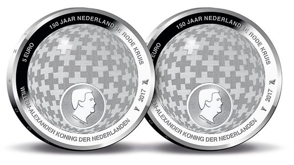 Grote foto nederland 5 euro 2017 rode kruis bu verzamelen munten overige