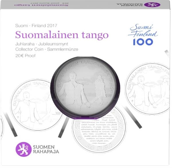 Grote foto finland 20 euro 2017 finse tango verzamelen munten overige