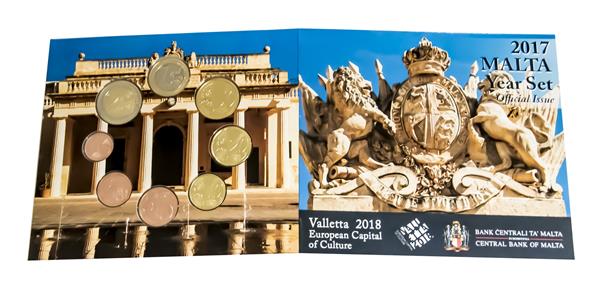 Grote foto malta bu 2017 blister valletta verzamelen munten overige