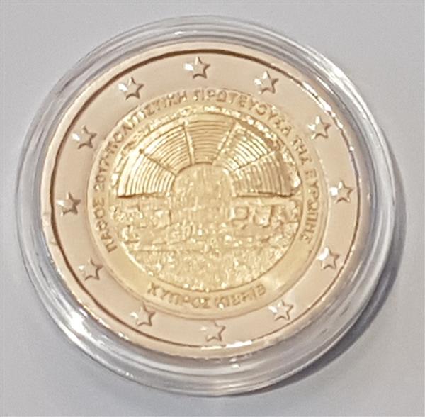Grote foto cyprus 2 euro 2017 paphos bu verzamelen munten overige
