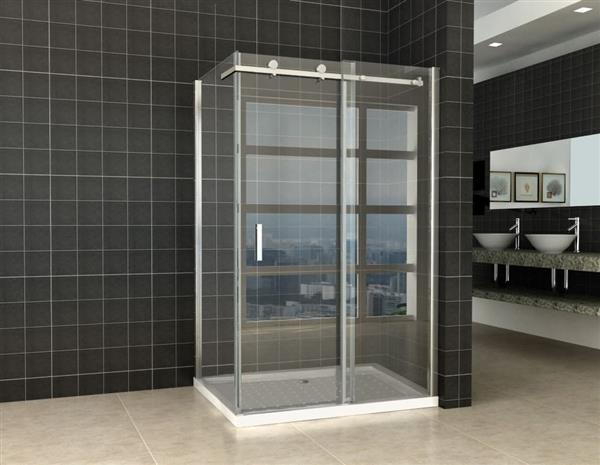 Grote foto douchedeur zijwand 200cm nano doe het zelf en verbouw sanitair