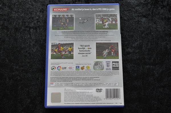 Grote foto pes pro evolution soccer 2008 playstation 2 ps2 spelcomputers games playstation 2