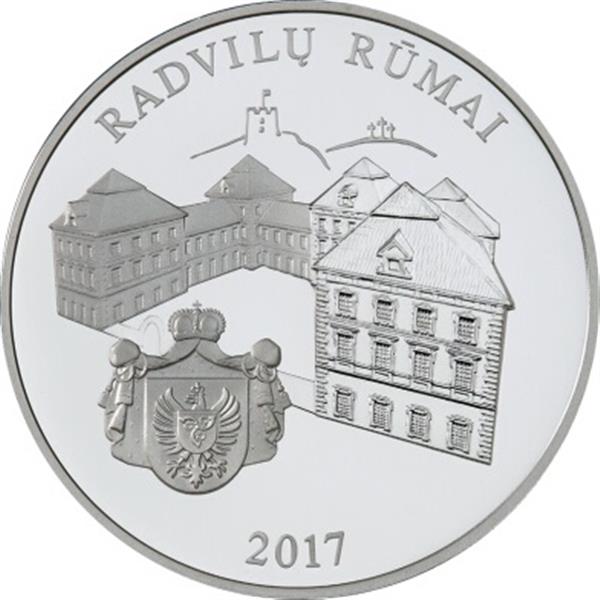 Grote foto litouwen 20 euro 2017 kasteel van radziwill verzamelen munten overige