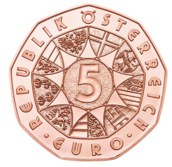 Grote foto oostenrijk 5 euro 2018 paashaas koper verzamelen munten overige