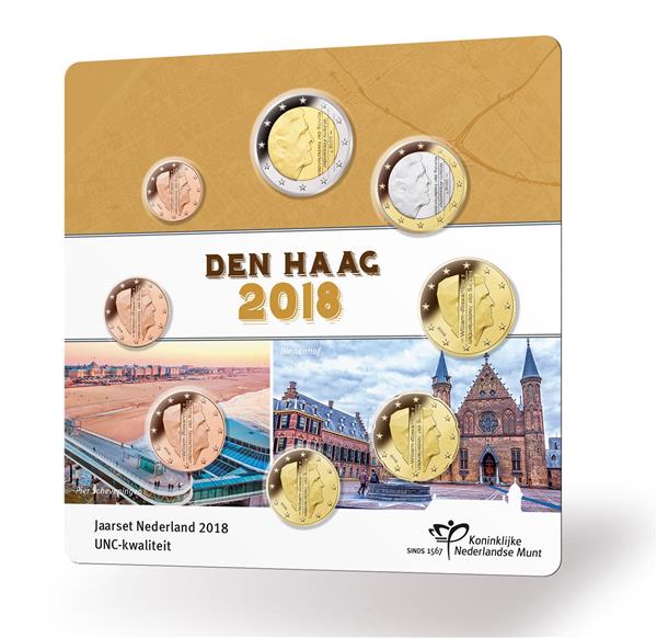 Grote foto nederland unc 2018 den haag set verzamelen munten overige