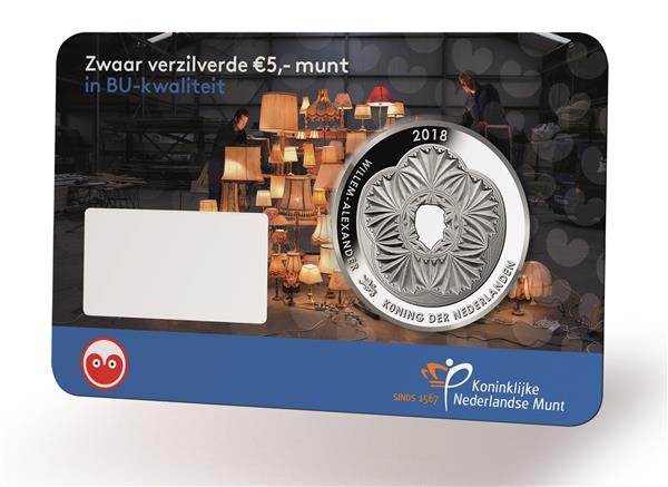 Grote foto nederland 5 euro 2018 leeuwarden coincard bu verzamelen munten overige