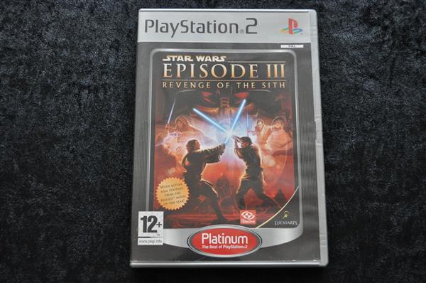 Grote foto star wars episode 3 revenge of the sith platinum playstation 2 ps2 spelcomputers games playstation 2