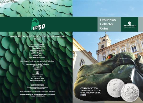 Grote foto litouwen 1 5 euro 2018 fidi verzamelen munten overige