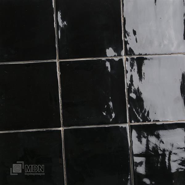 Grote foto handvorm tegels oud hollandse witjes zwart hoogglans 13x13 cm doe het zelf en verbouw tegels