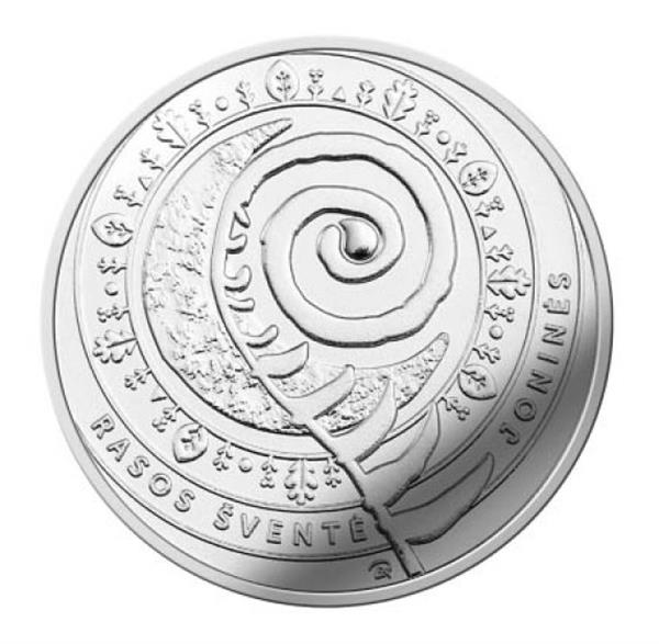 Grote foto litouwen 1 5 euro 2018 jonises rasos verzamelen munten overige