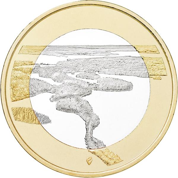 Grote foto finland 5 euro 2018 punkaharju verzamelen munten overige